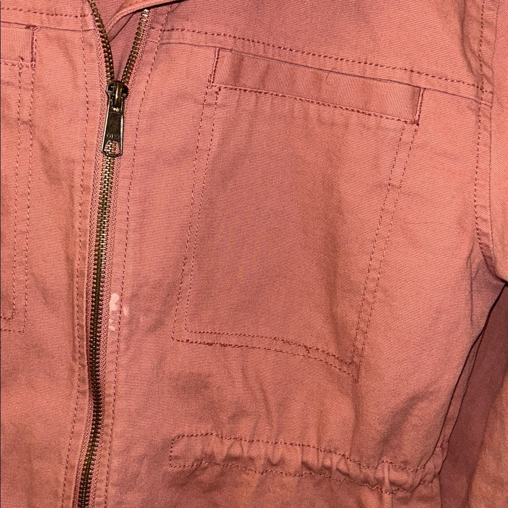 Old Navy Utility Jacket Pink- XS - Picture 3 of 7